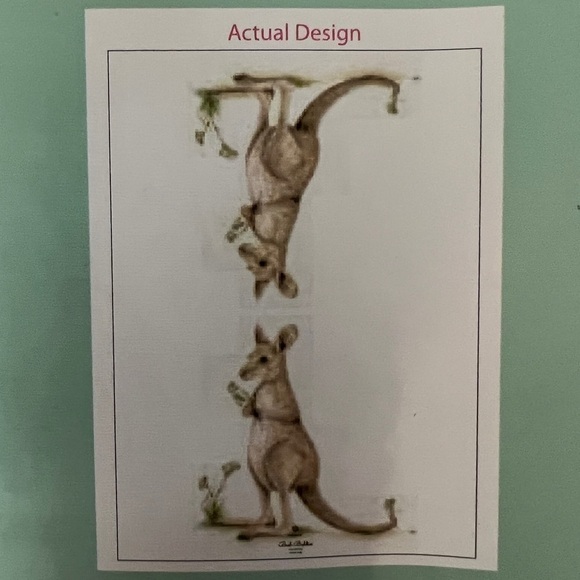 (⭐️2 for 20$⭐️)100% cotton kangaroo kitchen towel - Picture 2 of 3